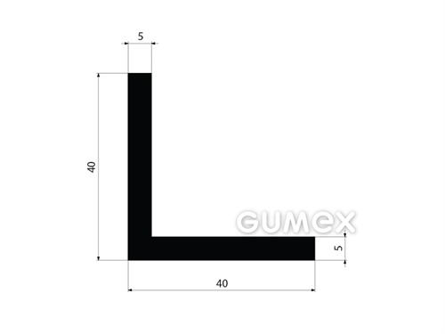 GUMMIPROFILE L-FORM - NBR